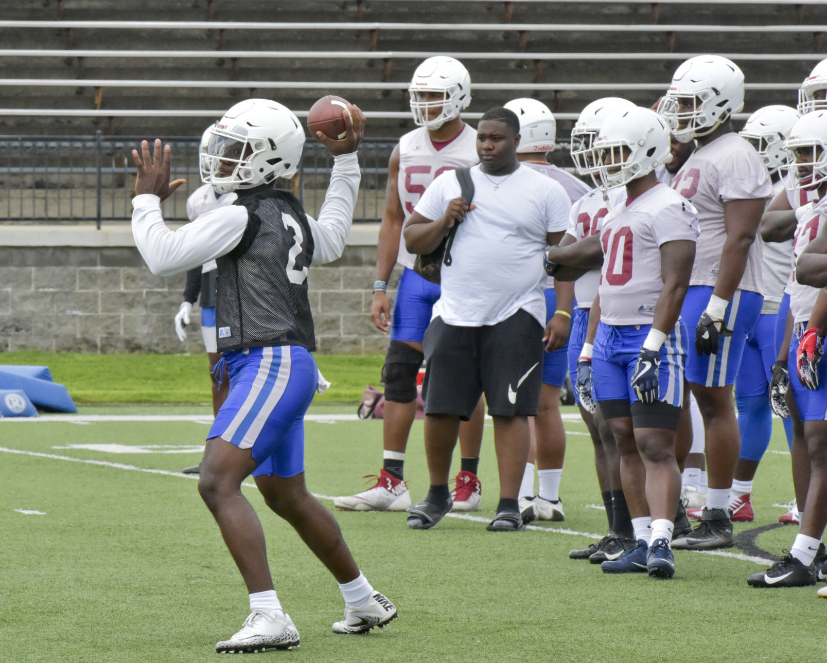 S.C. State holds first practice